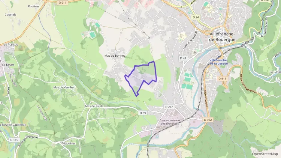 Appartement 128 m² quatre pièces à vendre à Villefranche-de-Rouergue