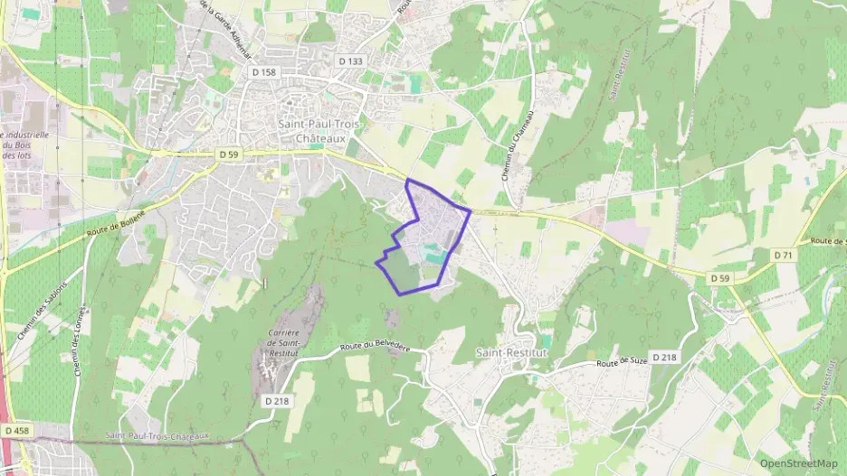 Appartement 80 m² trois pièces à vendre à Saint-Paul-Trois-Châteaux