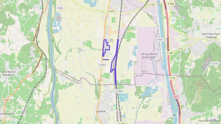 Appartement 45 m² deux pieces à vendre à Pierrelatte