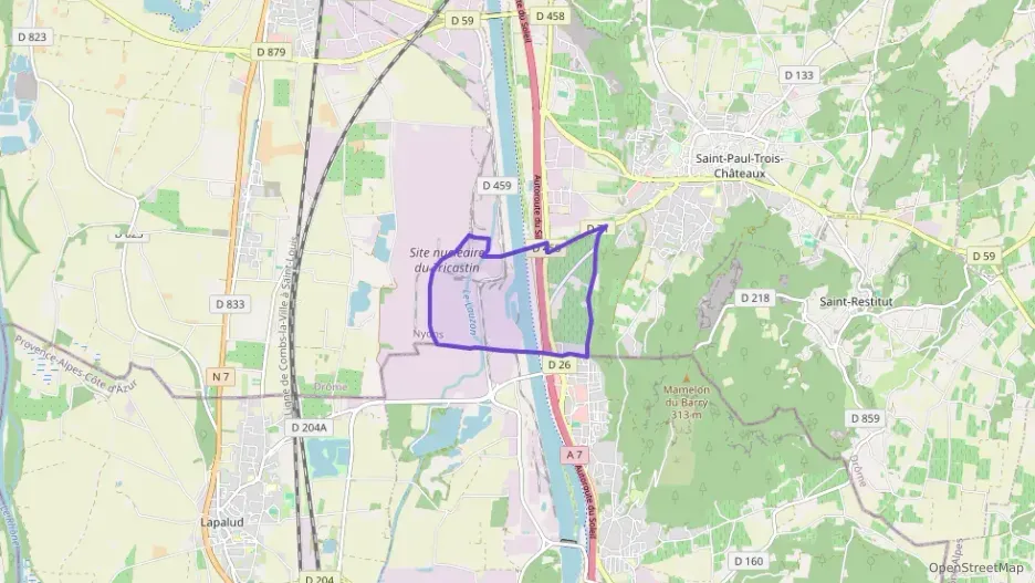 Appartement 70 m² quatre pièces à vendre à Saint-Paul-Trois-Châteaux