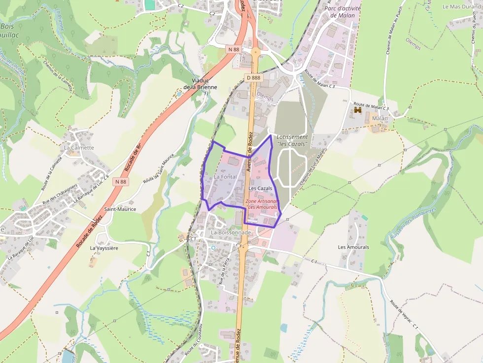 Appartement 90 m² trois pièces à vendre à Luc-la-Primaube