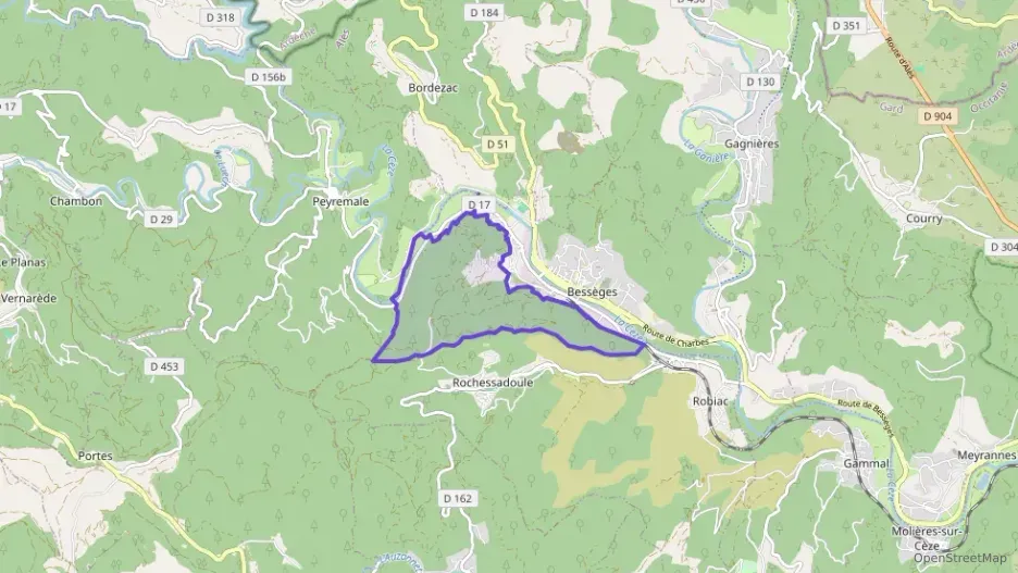 Appartement 40 m² une piece à vendre à Bessèges Appartement 40 m² une piece à vendre à Bessèges