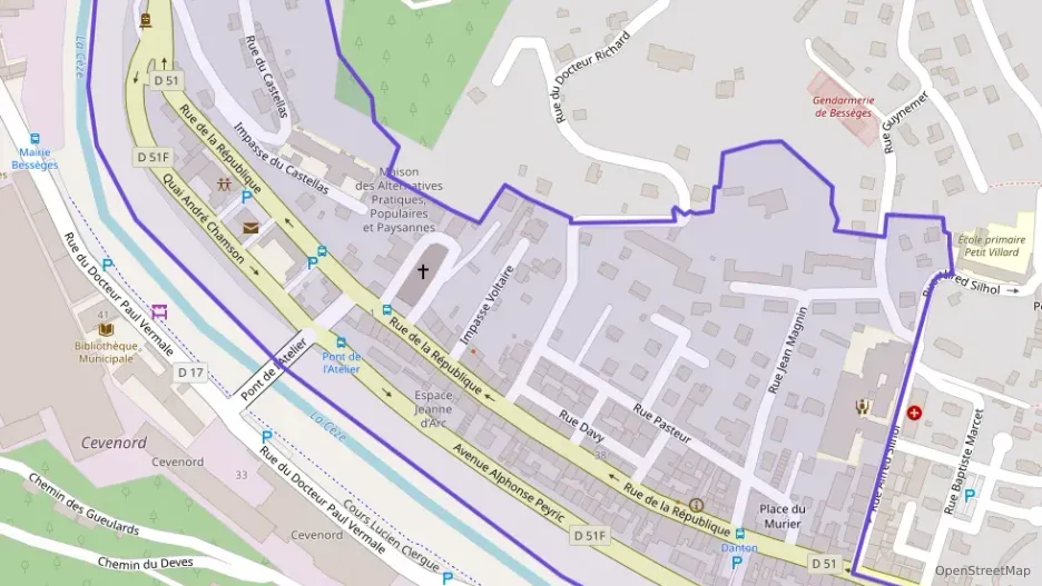 Appartement 60 m² deux pieces à vendre à Bessèges Appartement 60 m² deux pieces à vendre à Bessèges