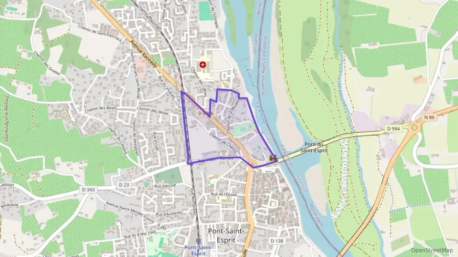 Appartement 55 m² trois pièces à vendre à Pont-Saint-Esprit Appartement 55 m² trois pièces à vendre à Pont-Saint-Esprit