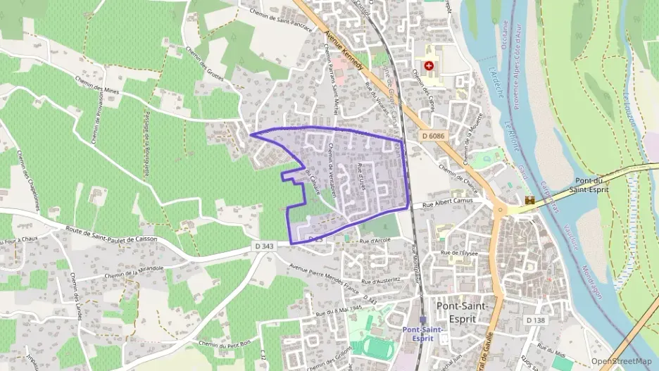 Appartement 48 m² deux pieces à vendre à Pont-Saint-Esprit