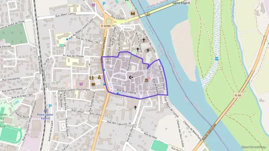 Appartement 75 m² deux pieces à vendre à Pont-Saint-Esprit