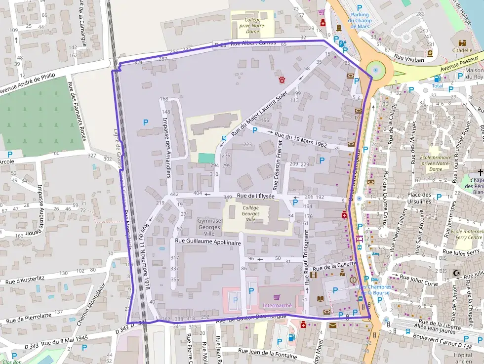 Appartement 59 m² trois pièces à vendre à Pont-Saint-Esprit