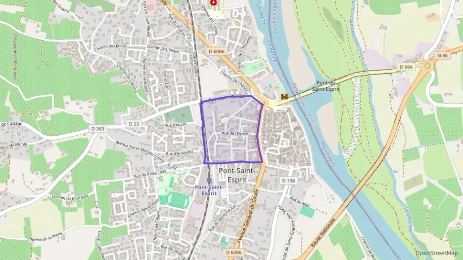 Appartement 62 m² trois pièces à vendre à Pont-Saint-Esprit