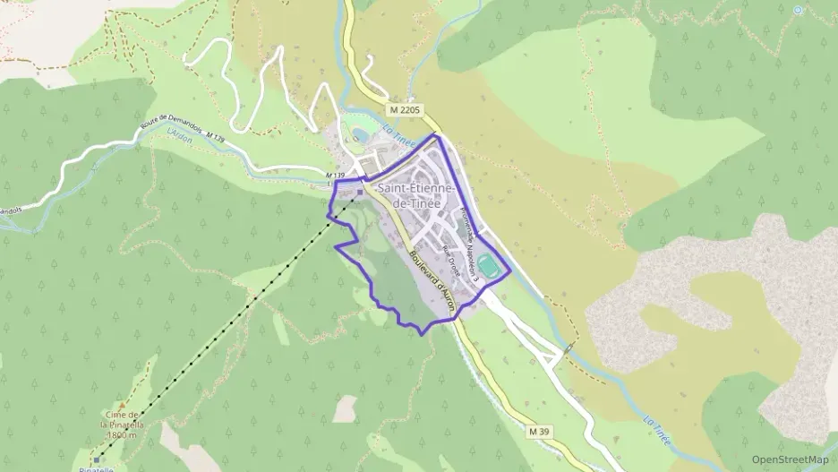 Appartement 60 m² trois pièces à vendre à Saint-Étienne-de-Tinée Appartement 60 m² trois pièces à vendre à Saint-Étienne-de-Tinée