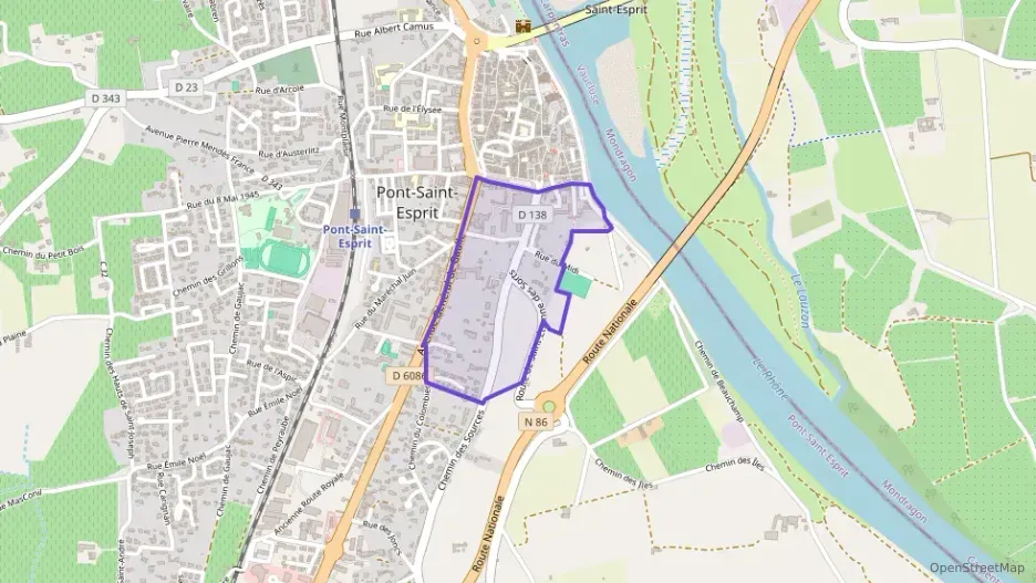 Appartement 72 m² trois pièces à vendre à Pont-Saint-Esprit
