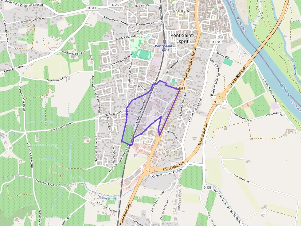 Appartement 80 m² quatre pièces à vendre à Pont-Saint-Esprit