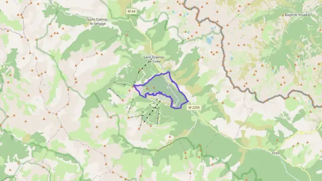 Appartement 62 m² trois pièces à vendre à Saint-Étienne-de-Tinée