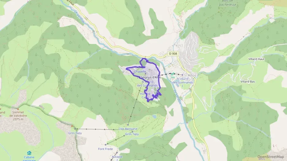 Appartement 19 m² une piece à vendre à Allos