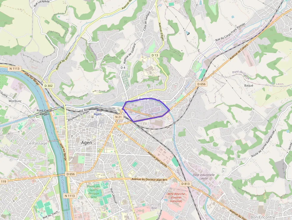 Appartement 50 m² deux pieces à vendre à Agen