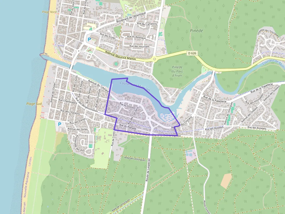 Appartement 47 m² trois pièces à vendre à Mimizan