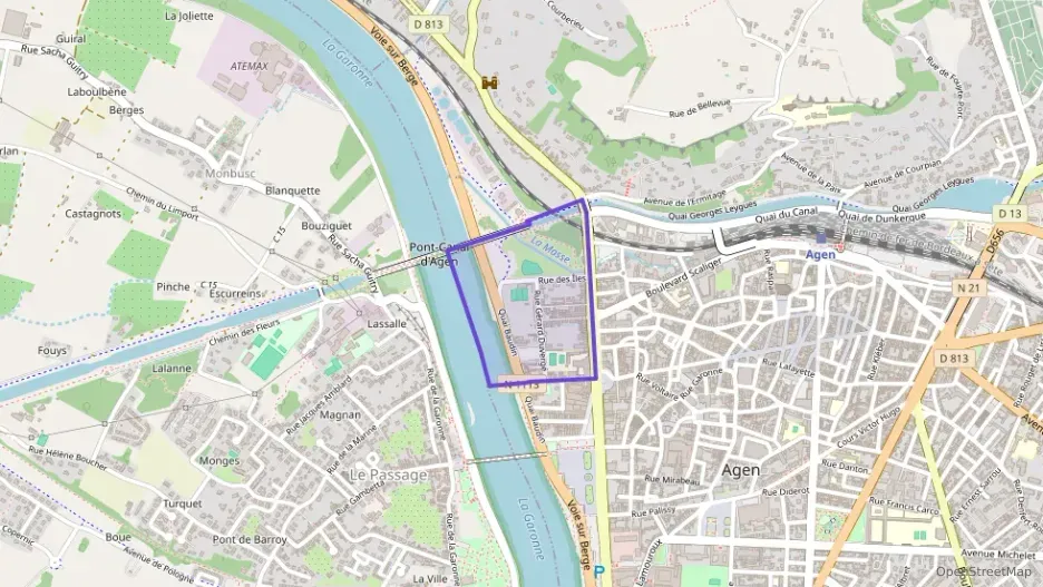 Appartement 46 m² trois pièces à vendre à Agen