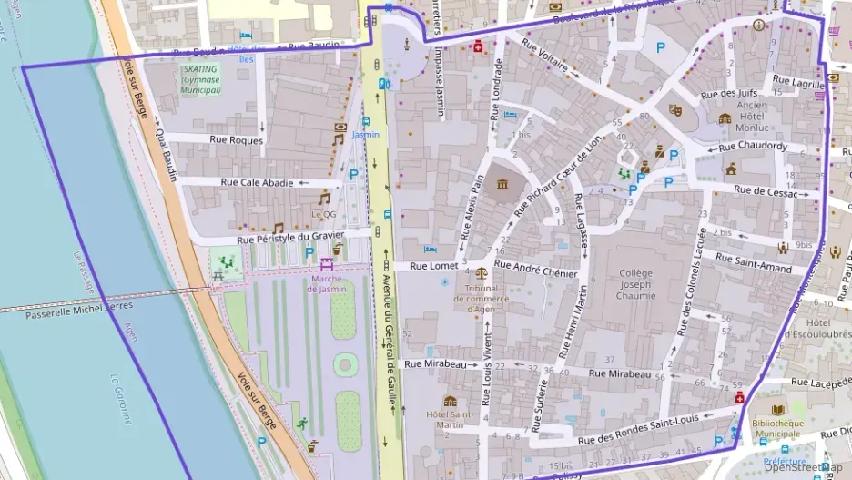 Appartement 60 m² deux pieces à vendre à Agen