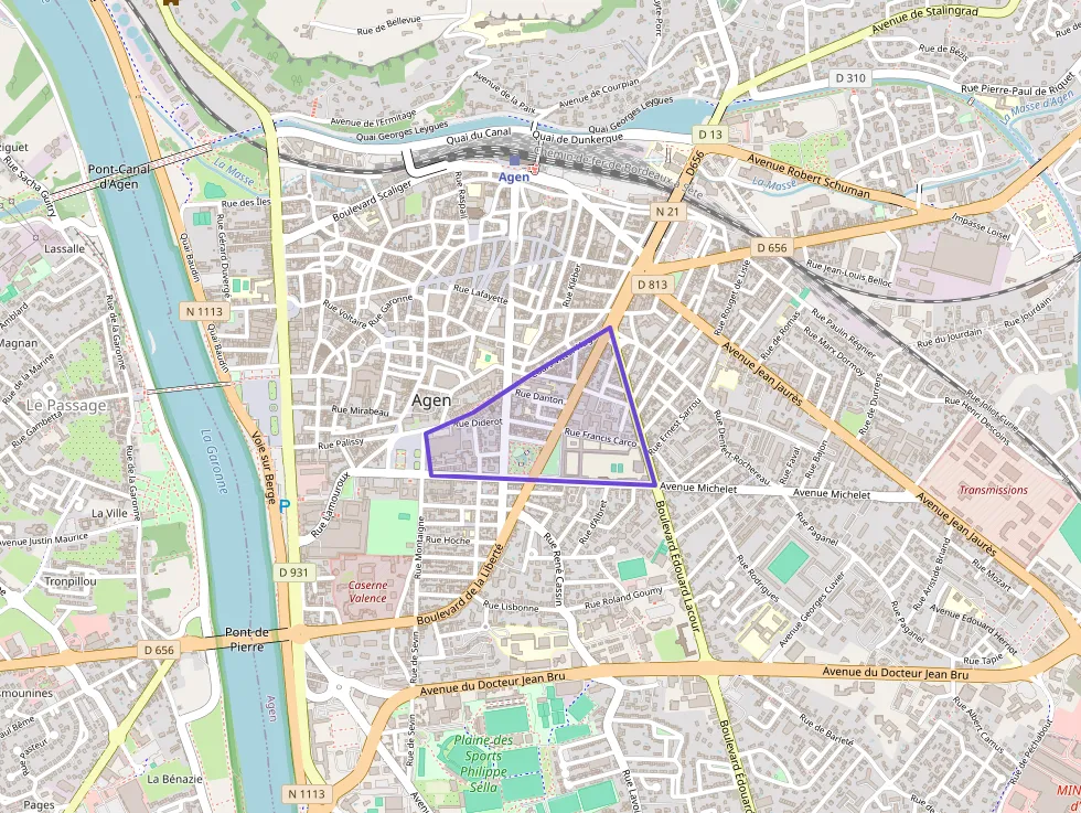 Appartement 35 m² deux pieces à vendre à Agen