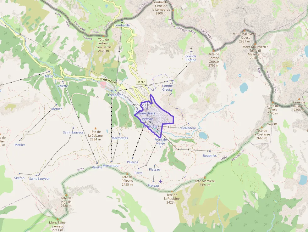 Appartement 94 m² 5 pièces à vendre à Isola