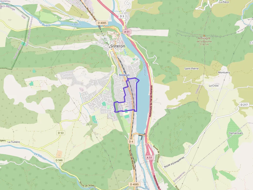 Appartement 95 m² quatre pièces à vendre à Sisteron