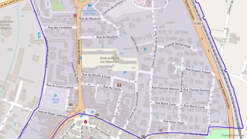 Appartement 65 m² quatre pièces à vendre à Bagnols-sur-Cèze