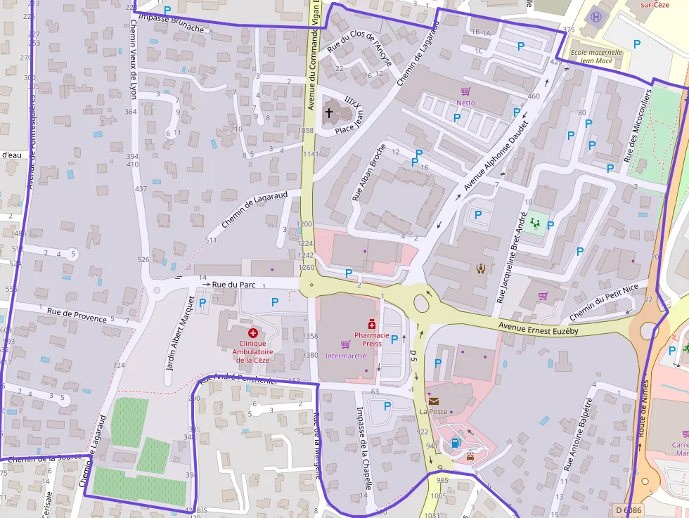 Appartement 66 m² quatre pièces à vendre à Bagnols-sur-Cèze