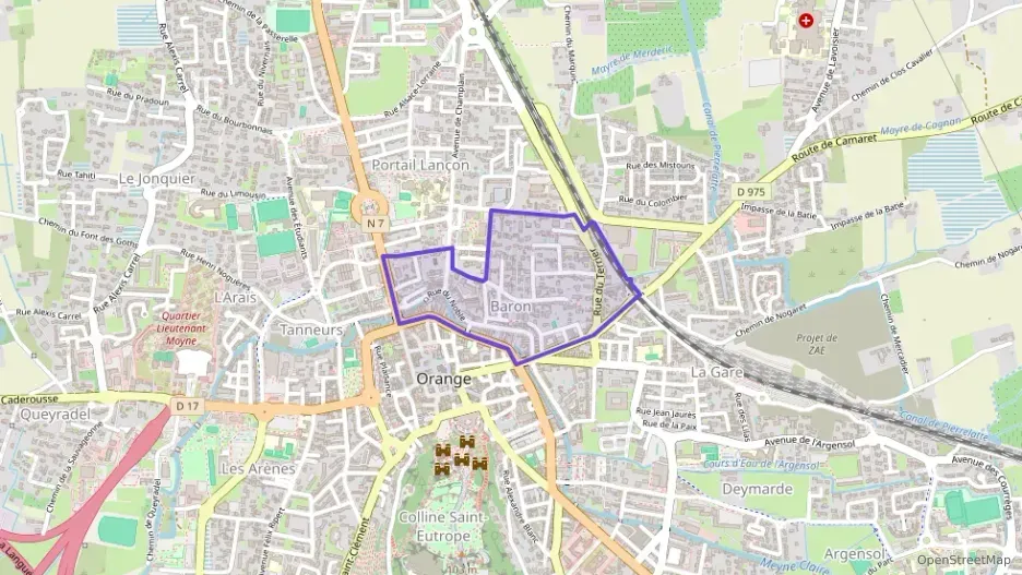 Appartement 90 m² trois pièces à vendre à Orange