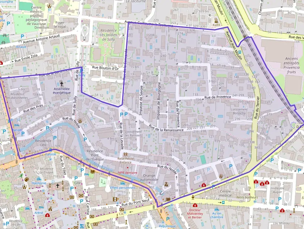 Appartement 60 m² quatre pièces à vendre à Orange