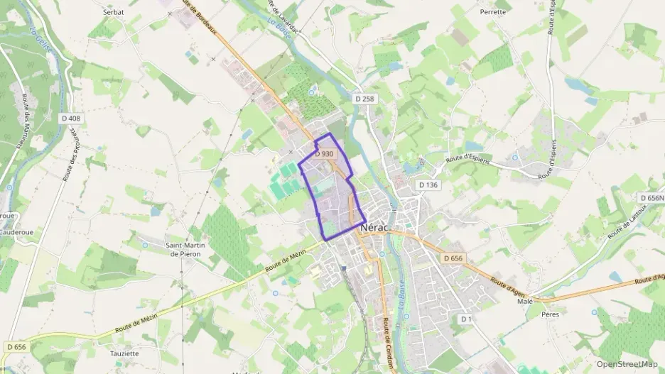 Appartement 107 m² quatre pièces à vendre à Nérac