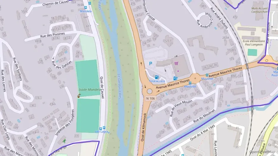 Appartement 55 m² trois pièces à vendre à Alès