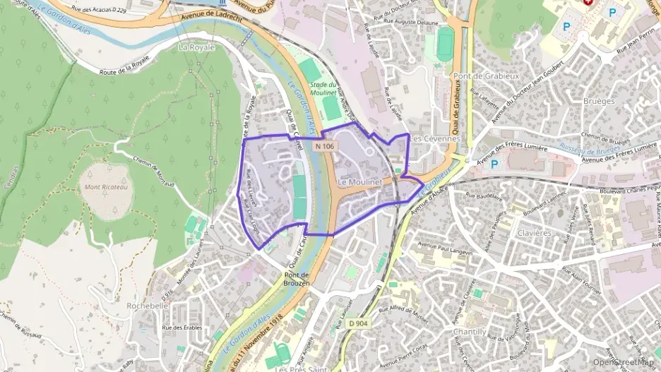 Appartement 55 m² trois pièces à vendre à Alès