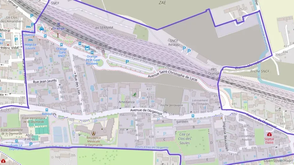 Appartement 77 m² quatre pièces à vendre à Orange