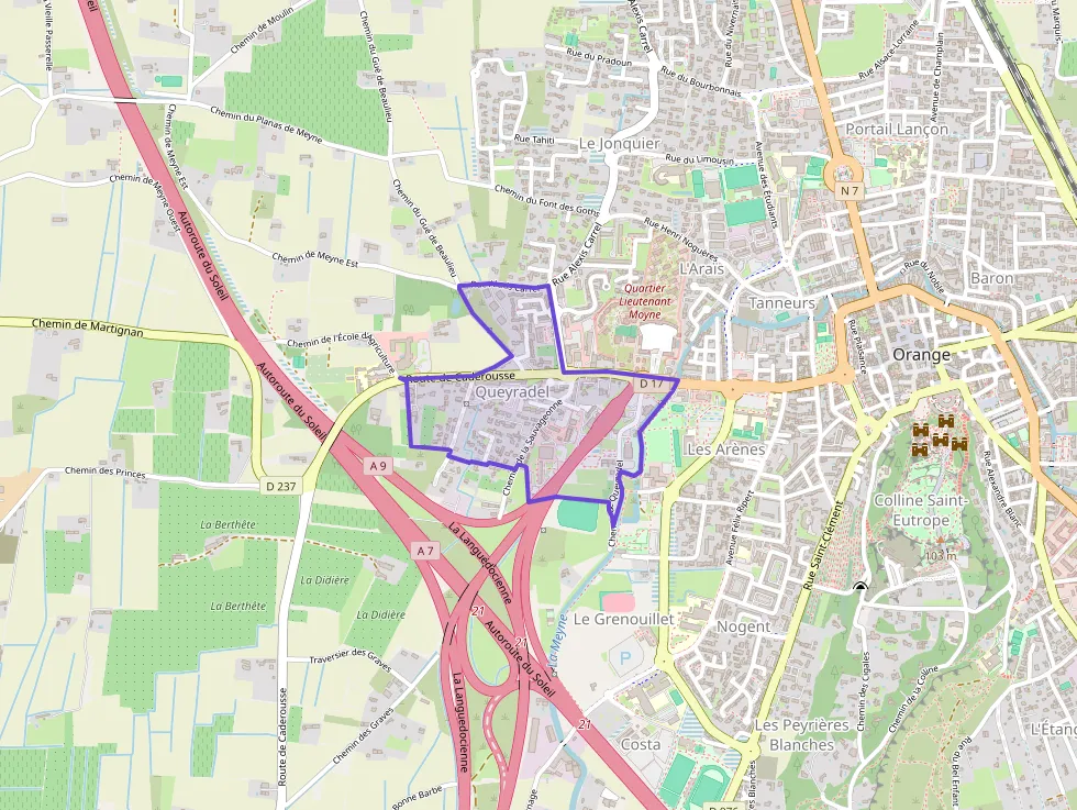 Appartement 67 m² trois pièces à vendre à Orange