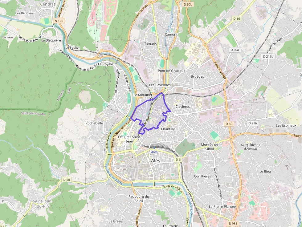 Appartement 52 m² trois pièces à vendre à Alès