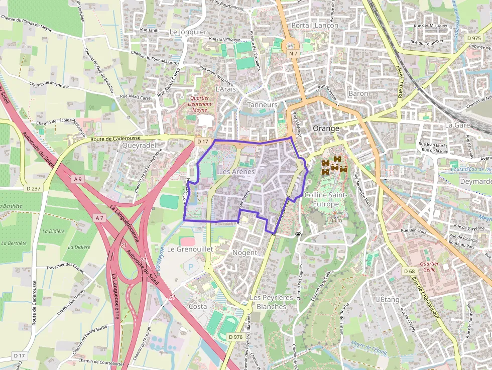 Appartement 60 m² une piece à vendre à Orange