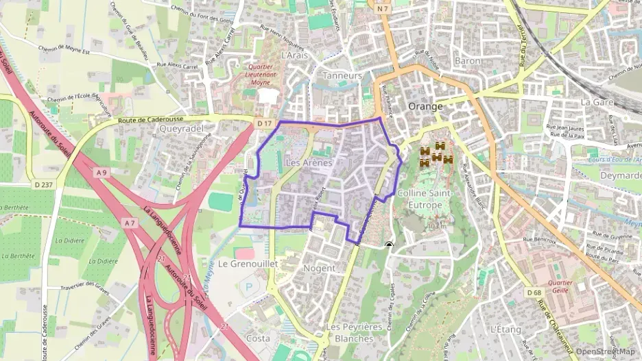 Appartement 57 m² trois pièces à vendre à Orange Appartement 57 m² trois pièces à vendre à Orange