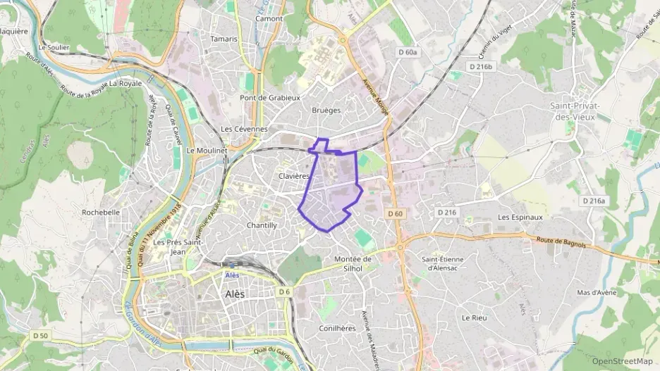 Appartement 58 m² trois pièces à vendre à Alès