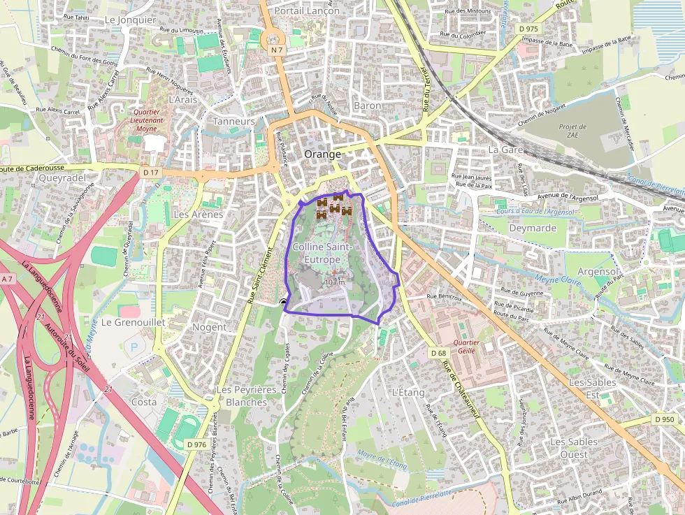 Appartement 82 m² trois pièces à vendre à Orange