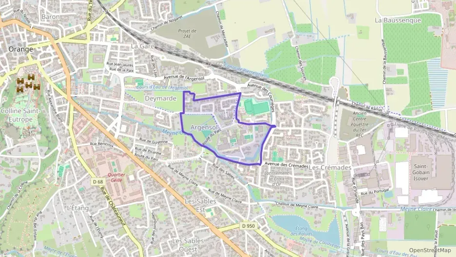 Appartement 65 m² quatre pièces à vendre à Orange