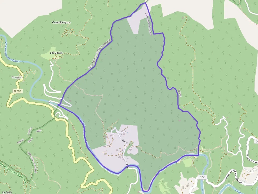 Appartement 36 m² quatre pièces à vendre à Saint-Jean-du-Gard