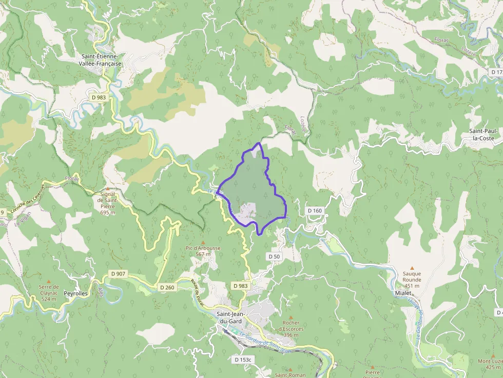 Appartement 36 m² quatre pièces à vendre à Saint-Jean-du-Gard