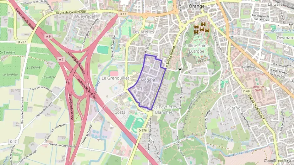 Appartement 53 m² trois pièces à vendre à Orange