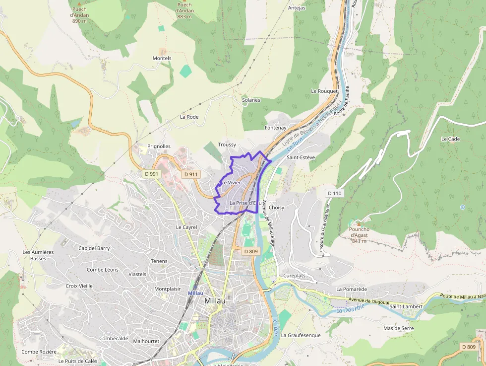 Appartement 66 m² deux pieces à vendre à Millau