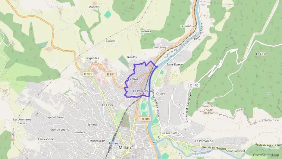 Appartement 78 m² trois pièces à vendre à Millau