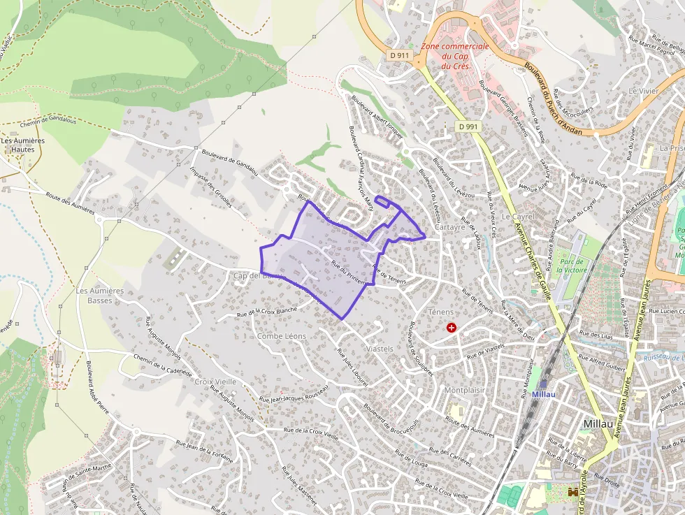 Appartement 66 m² trois pièces à vendre à Millau