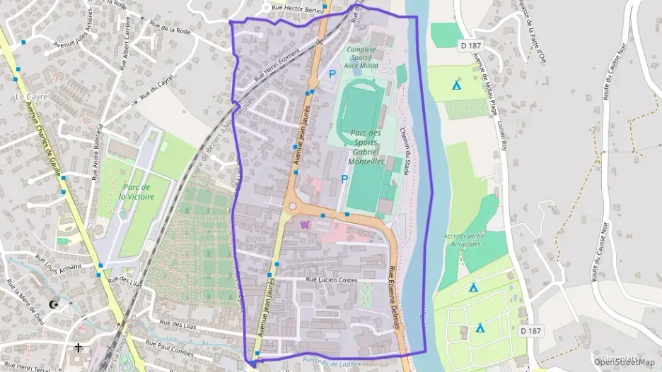 Appartement 45 m² deux pieces à vendre à Millau