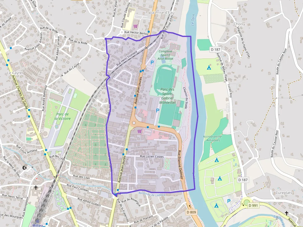 Appartement 79 m² trois pièces à vendre à Millau