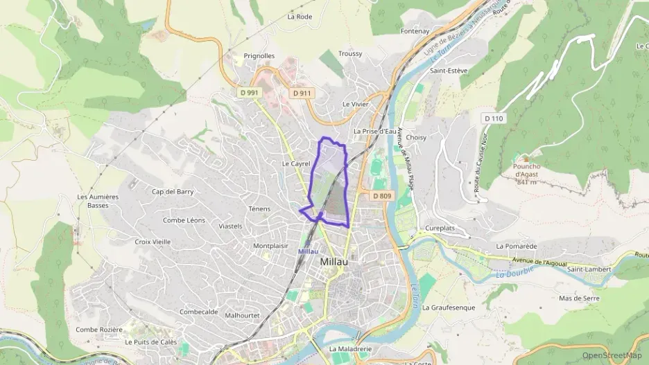 Appartement 74 m² trois pièces à vendre à Millau Appartement 74 m² trois pièces à vendre à Millau