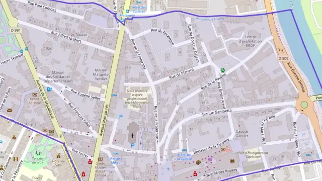 Appartement 86 m² quatre pièces à vendre à Millau