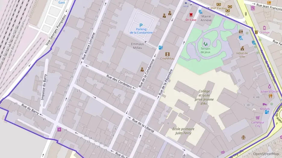 Appartement 98 m² quatre pièces à vendre à Millau